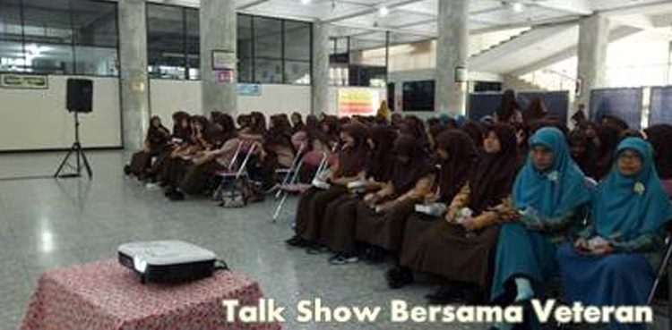 SMA AL-IRSYAD “Talk Show Bersama Veteran”