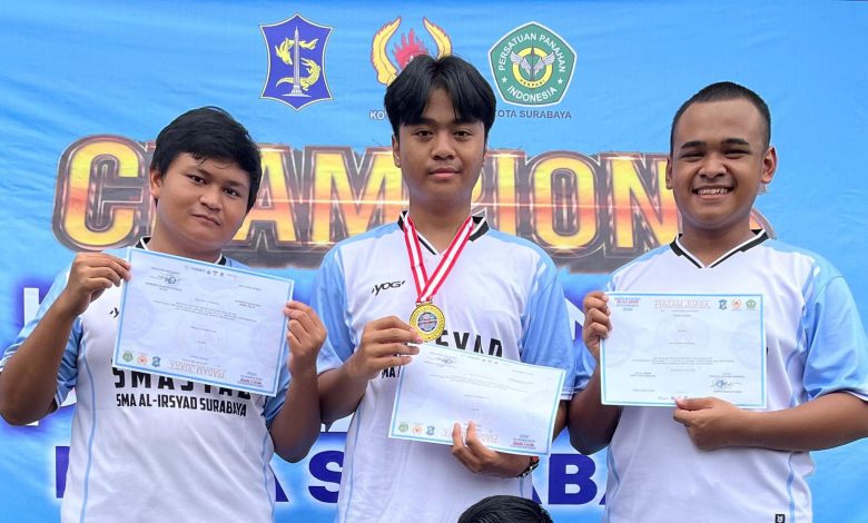 Tim Panahan SMA Al Irsyad Surabaya Sabet Juara di Kejuaraan KONI Walikota Surabaya 2025